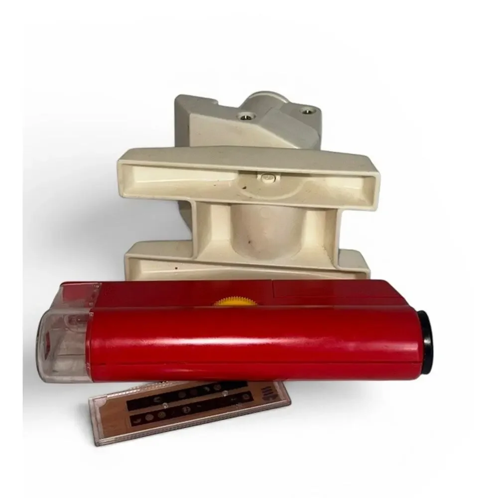 Vintage Fisher Price Pocket Microscope Lighted Tested w/ Stand Slide